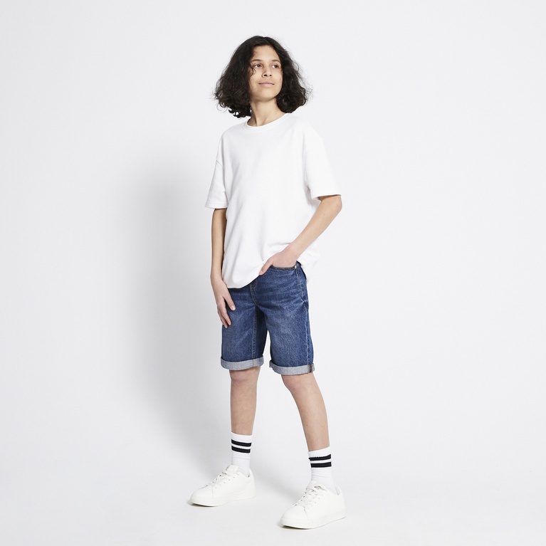Denim Shorts "New shorty star" Mid wash